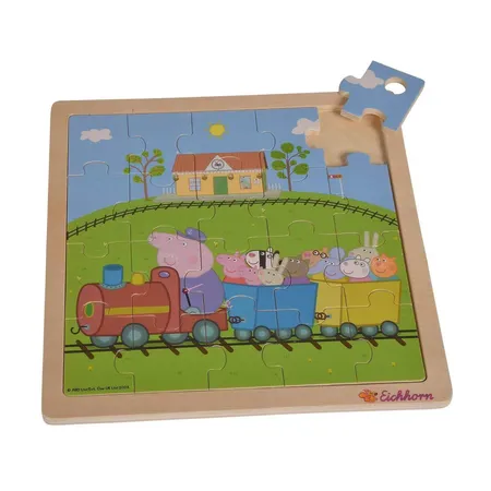 Eichhorn Peppa Pig Einlegepuzzle, sortiert
