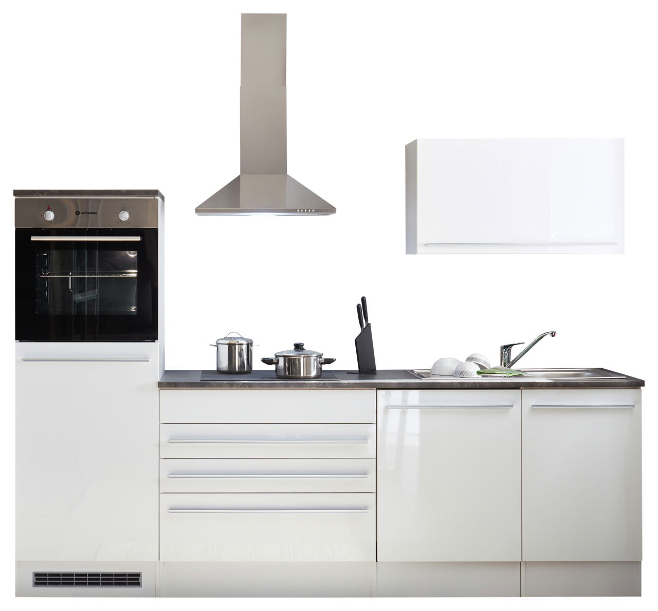 Yourkitchen Küchenblock 260 JAZZ ohne E-Geräte