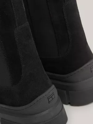 Botas Chelsea Essenciais de Camurça