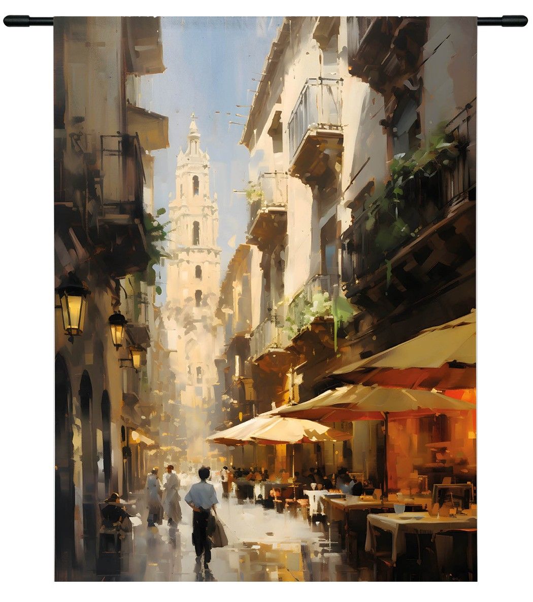 Wandkleed Barcelona