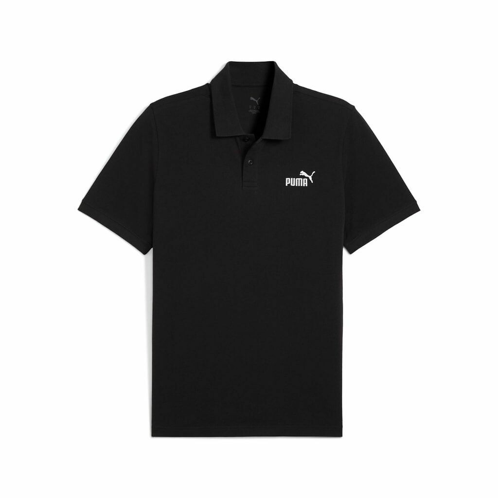 PUMA<br>Polo em algodão piqué essencial