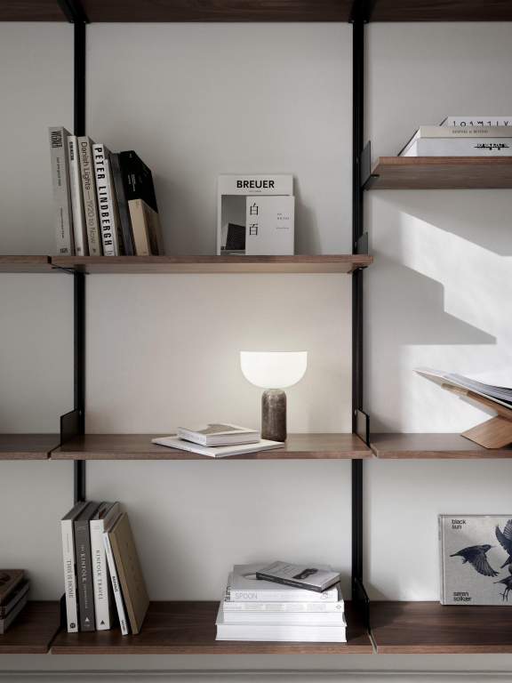 New Works Kizu tafellamp LED oplaadbaar Gris Du Marais