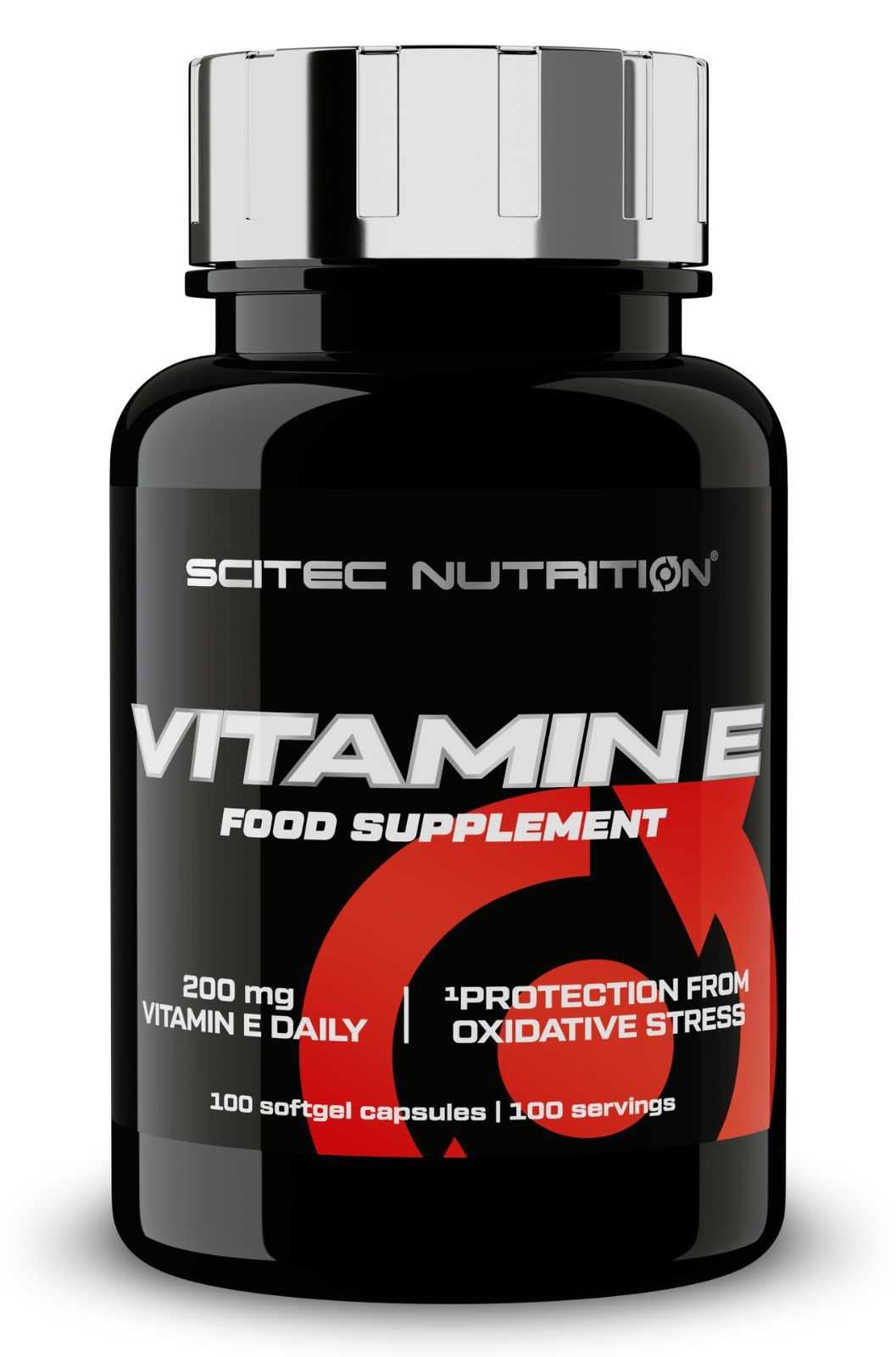 Scitec Nutrition Vitamina E 100 cápsulas gelatinosas