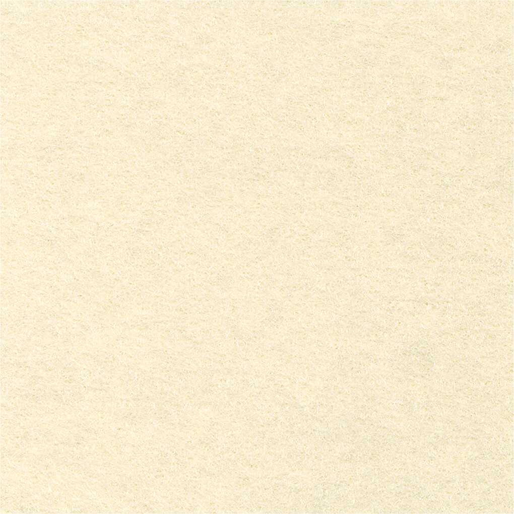 Hobbyfilt - A4 - 210X297 MM - 1,5-2 MM - Råhvid - 10 Ark