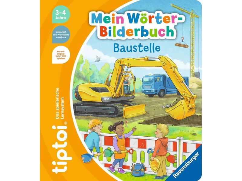 tiptoi Lernbuch Mein Wörter-Bilderbuch Baustelle Mit tiptoi spielerisch den Wortschatz erweitern