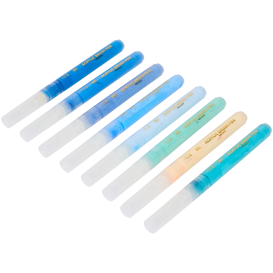 Marqueurs pinceaux acryliques