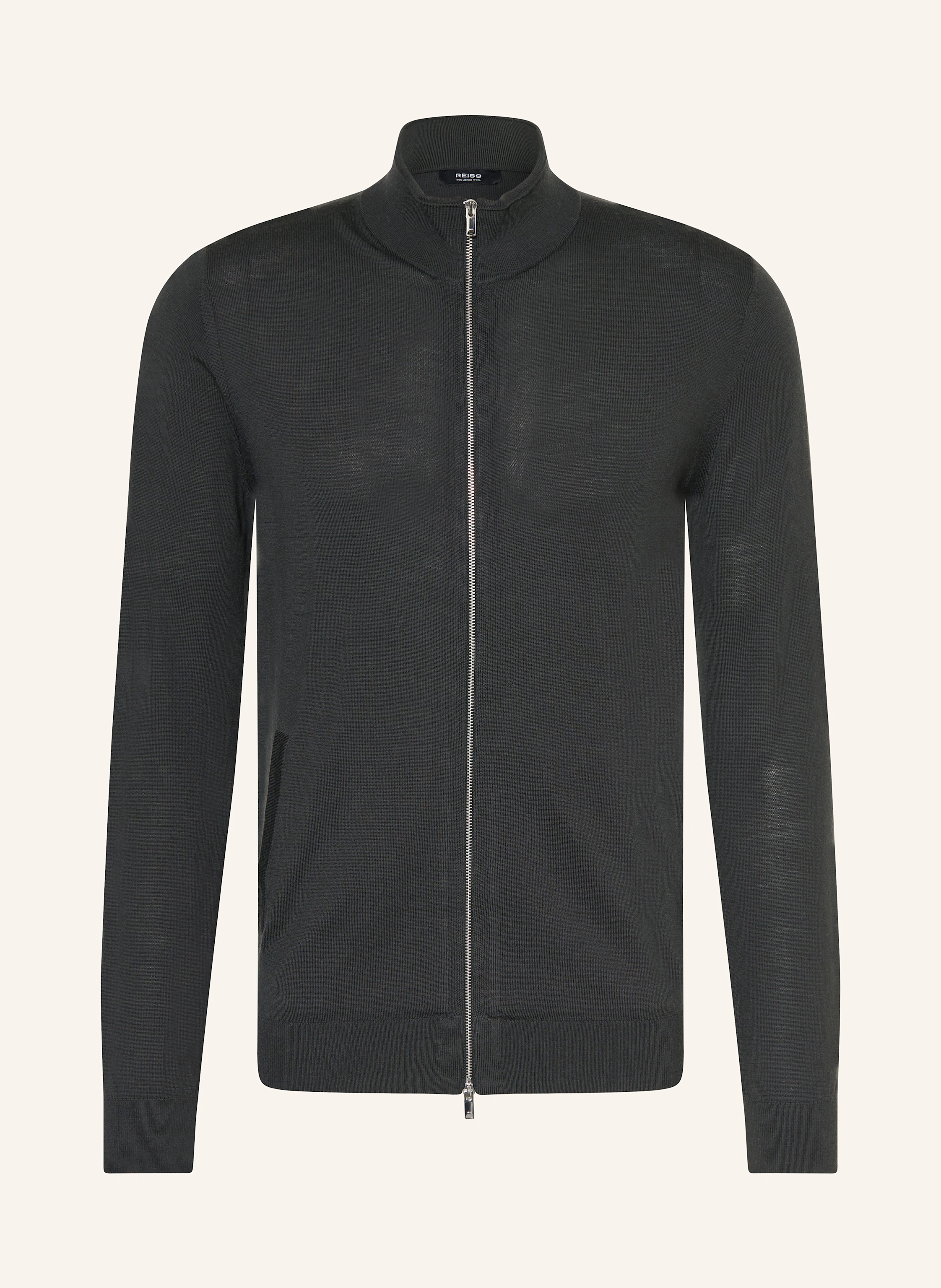 REISS Strickjacke HAMPSHIRE aus Merinowolle