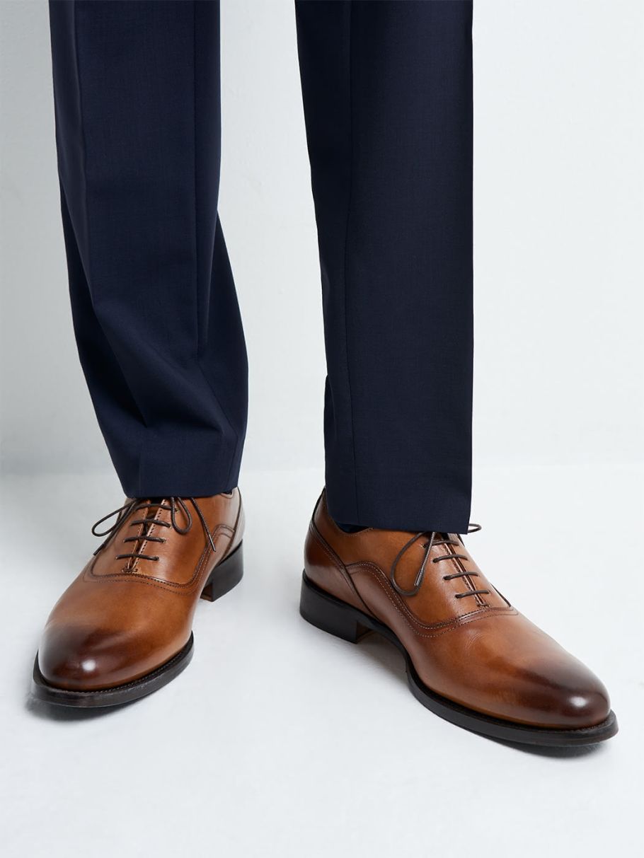 Richelieus en cuir