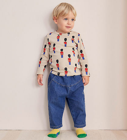 Bobo Choses Bluse - Little Tin Soldiers - Off White