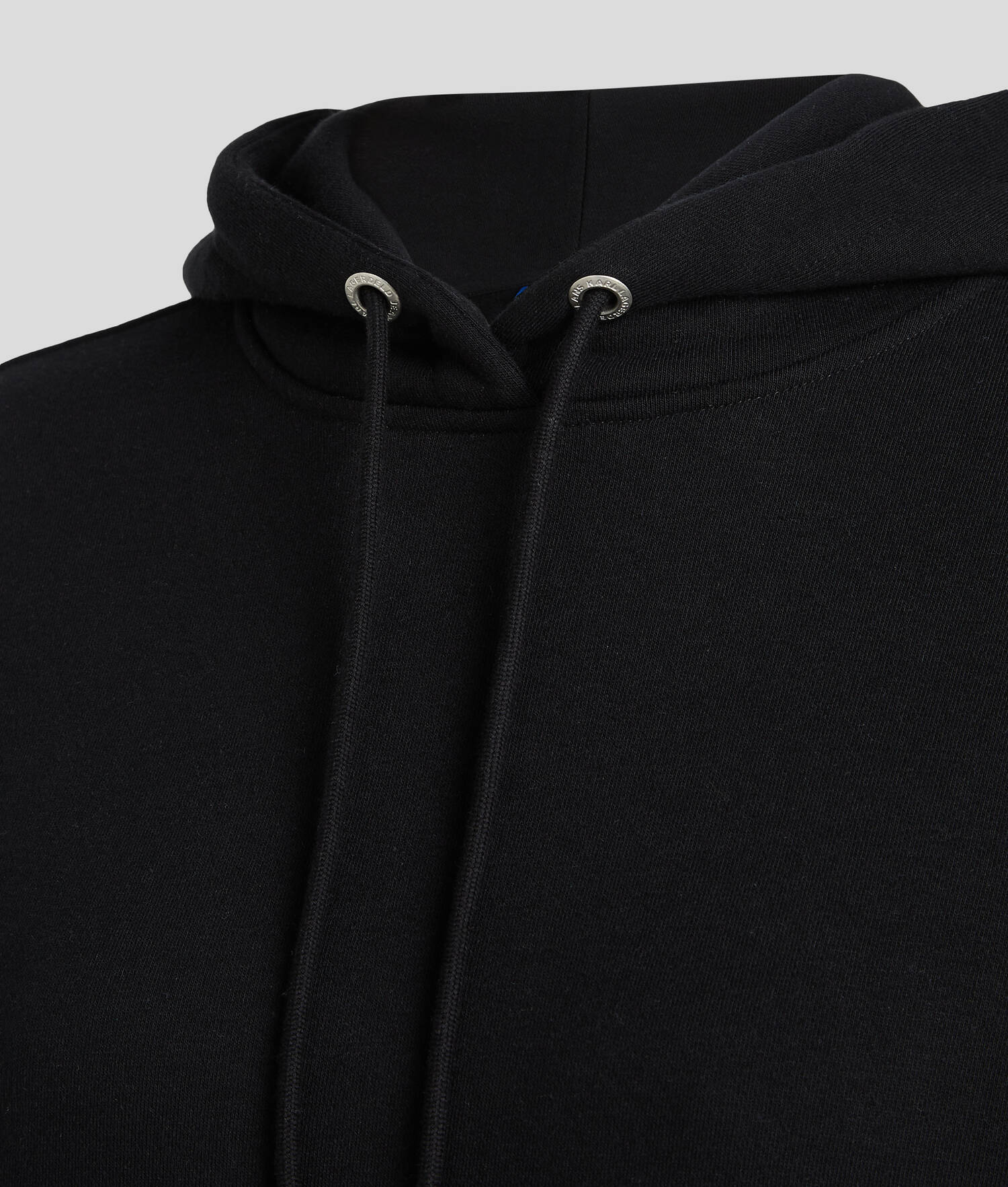 SWEAT À CAPUCHE RAYÉ AVEC LOGO KLJ