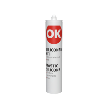 OK siliconenkit wit 290ml