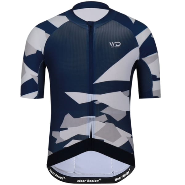 Maillot vélo WEAR DESIGN MAILLOT CAMO BLUE/WHITE