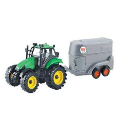 Idena Traktor mit Anhänger, 1 Stück, 4-fach sortiert