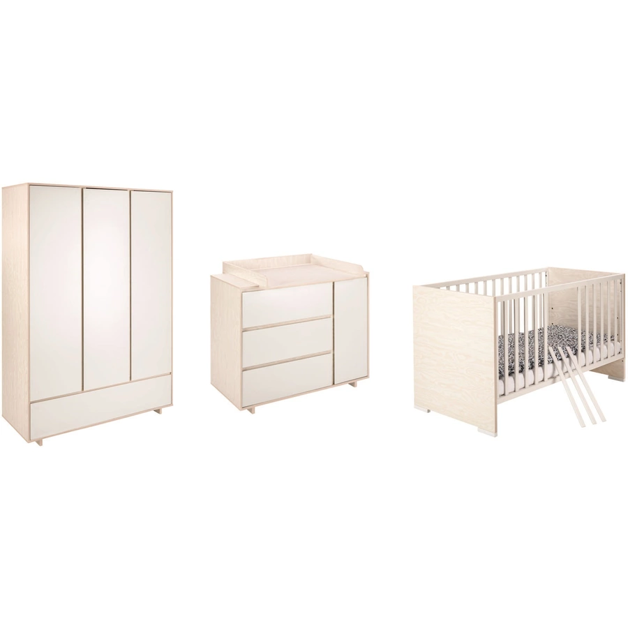 Schardt Kinderzimmer Capri White 3-türig