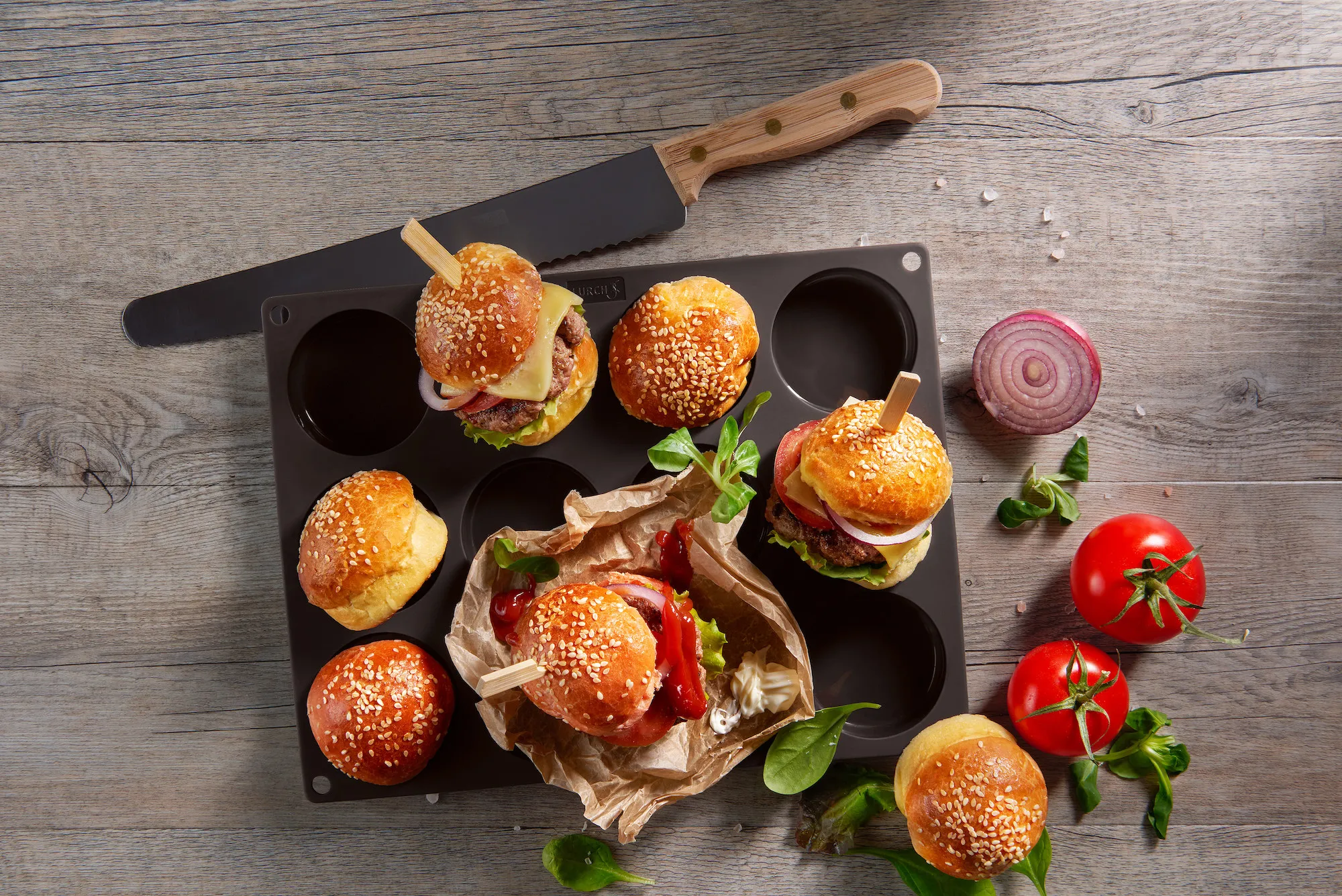LURCH Flexiform Form til burgerboller