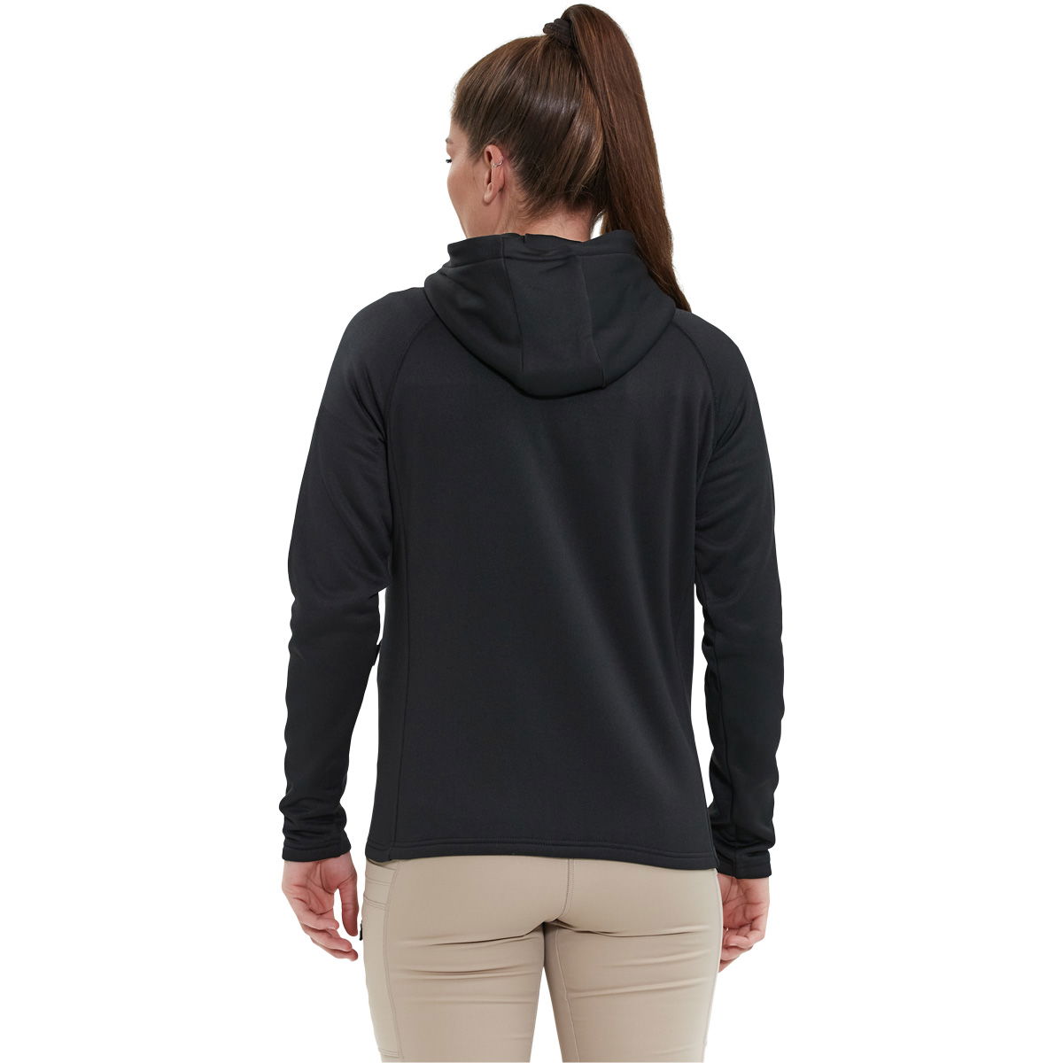 Endurance Almaty Power Stretch Hood Full Zip Løbetrøje Dame