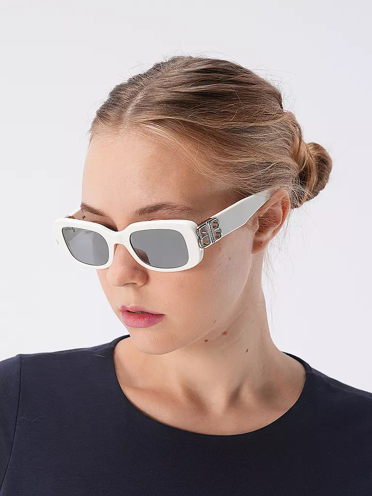 BALENCIAGA Sonnenbrille BB0310SK weiss