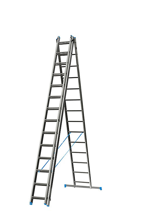 Échelle multiposition 3 x 14 marches - 9,8 m