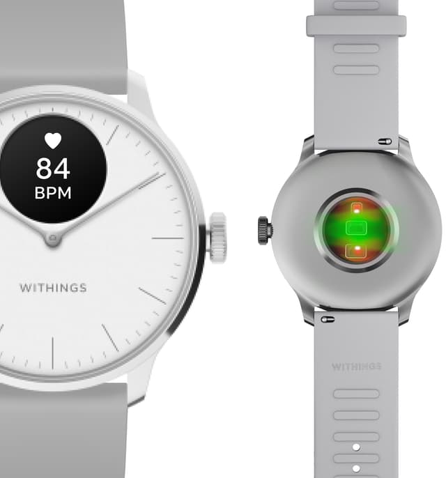 Withings ScanWatch Light hybrid-smartwatch 37mm (hvid)