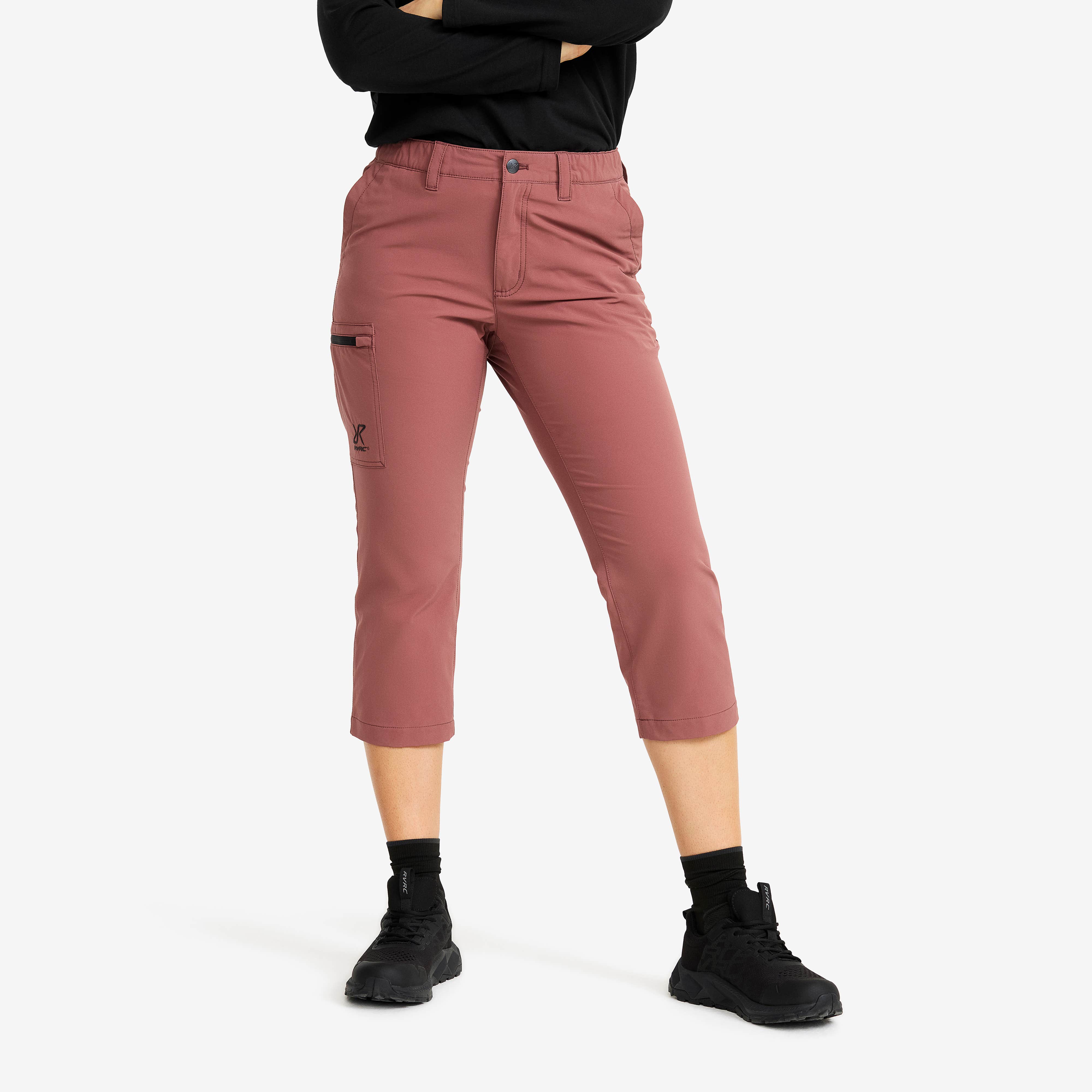 Adventure 3/4 Stretch Pants Dame Vintage Rose