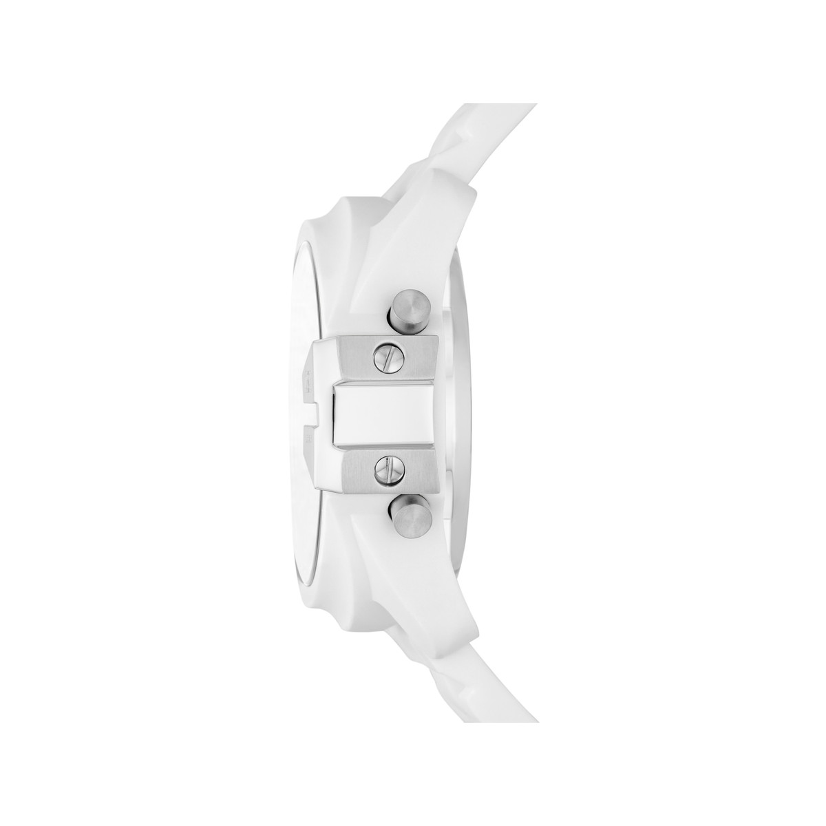 Montre DIESEL Master Chief homme silicone blanc