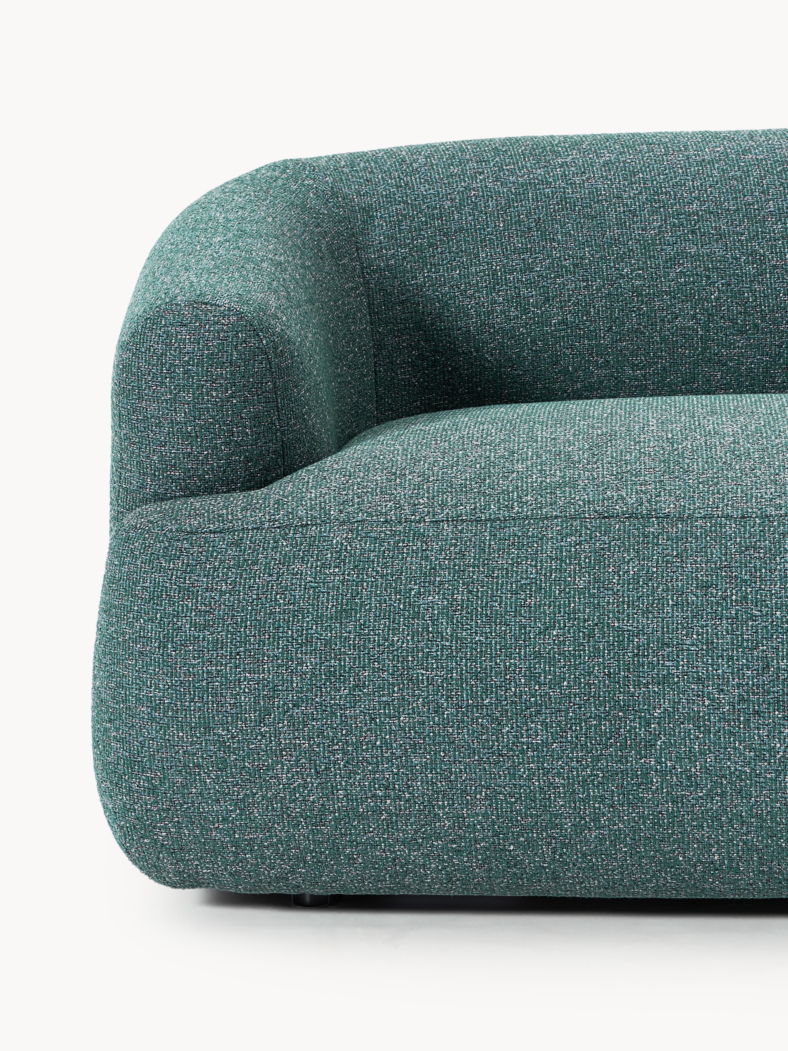 Modulaire bouclé hoekbank Sofia (4-zits)