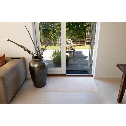 Tica Copenhagen Unicolor Gulvtæppe, Ivory, 67x120 cm