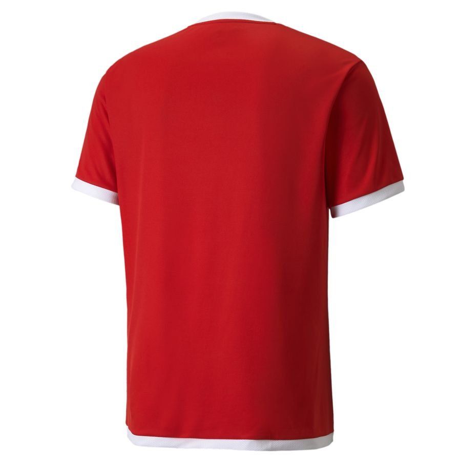 PUMA T-shirt d'Entraînement teamLIGA - Rouge/Blanc
