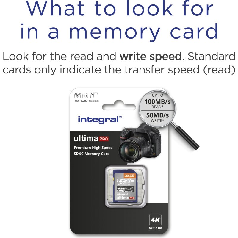 Integral INSDX256G-100/90V30 mémoire flash 256 Go SD UHS-I