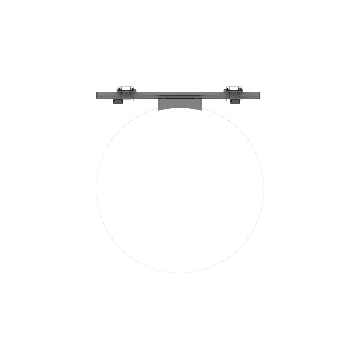Multibrackets 8458 digitalskiltmontering 165,1 cm (65