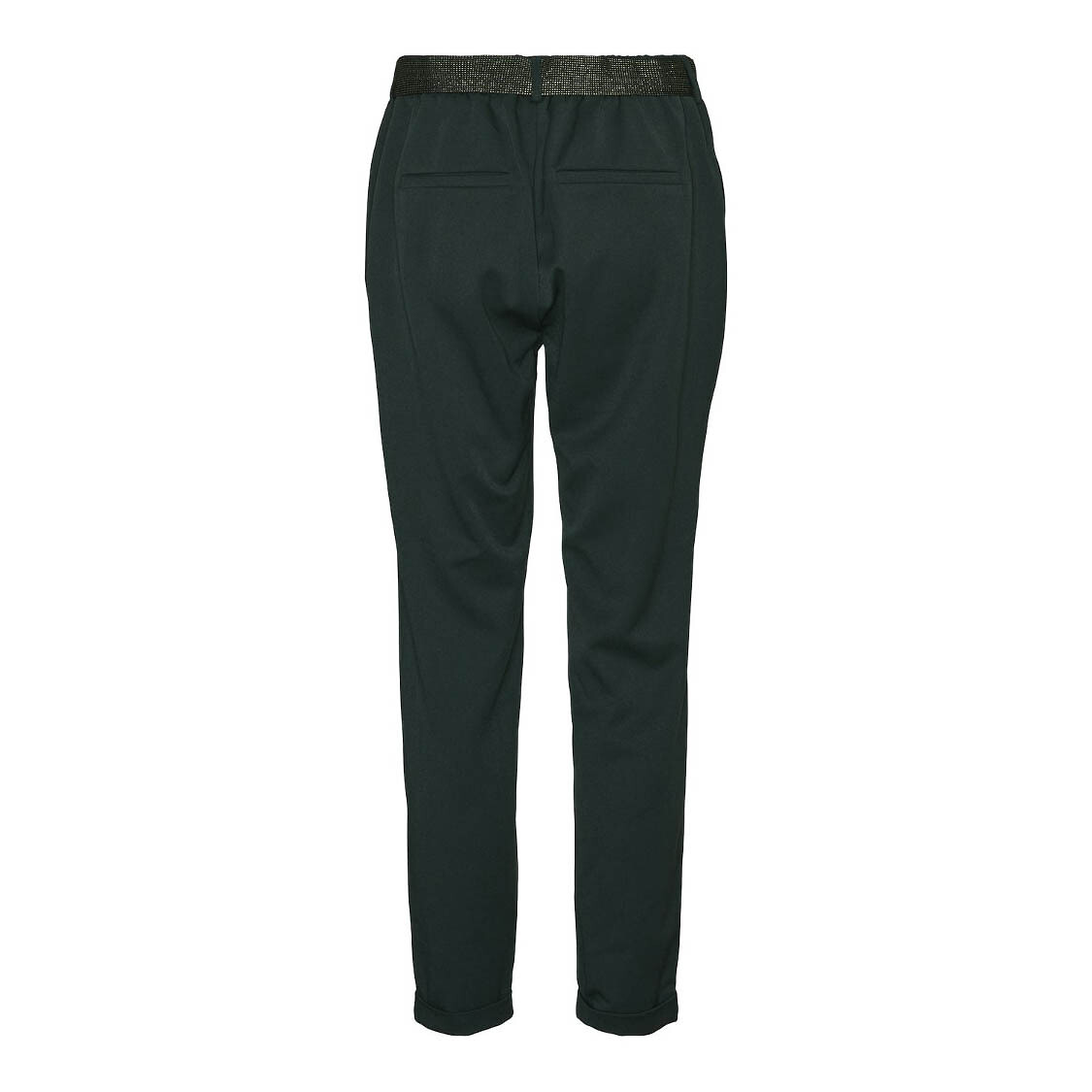 VERO MODA<br>Calças retas com cinto de amarrar