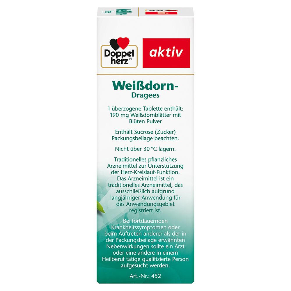 Doppelherz® aktiv Weißdorn-Dragees