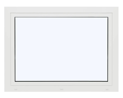 ARON Ternum aluminium raam RAL 9016 verkeerswit, enkelvleugelig (kiep-draai), 1100x800 mm, DIN links