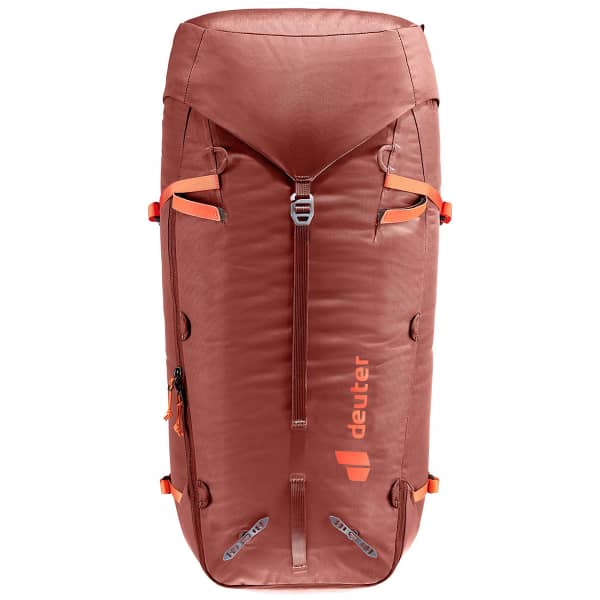 Sac à dos alpinisme DEUTER GUIDE 44+8 REDWOOD-PAPAYA