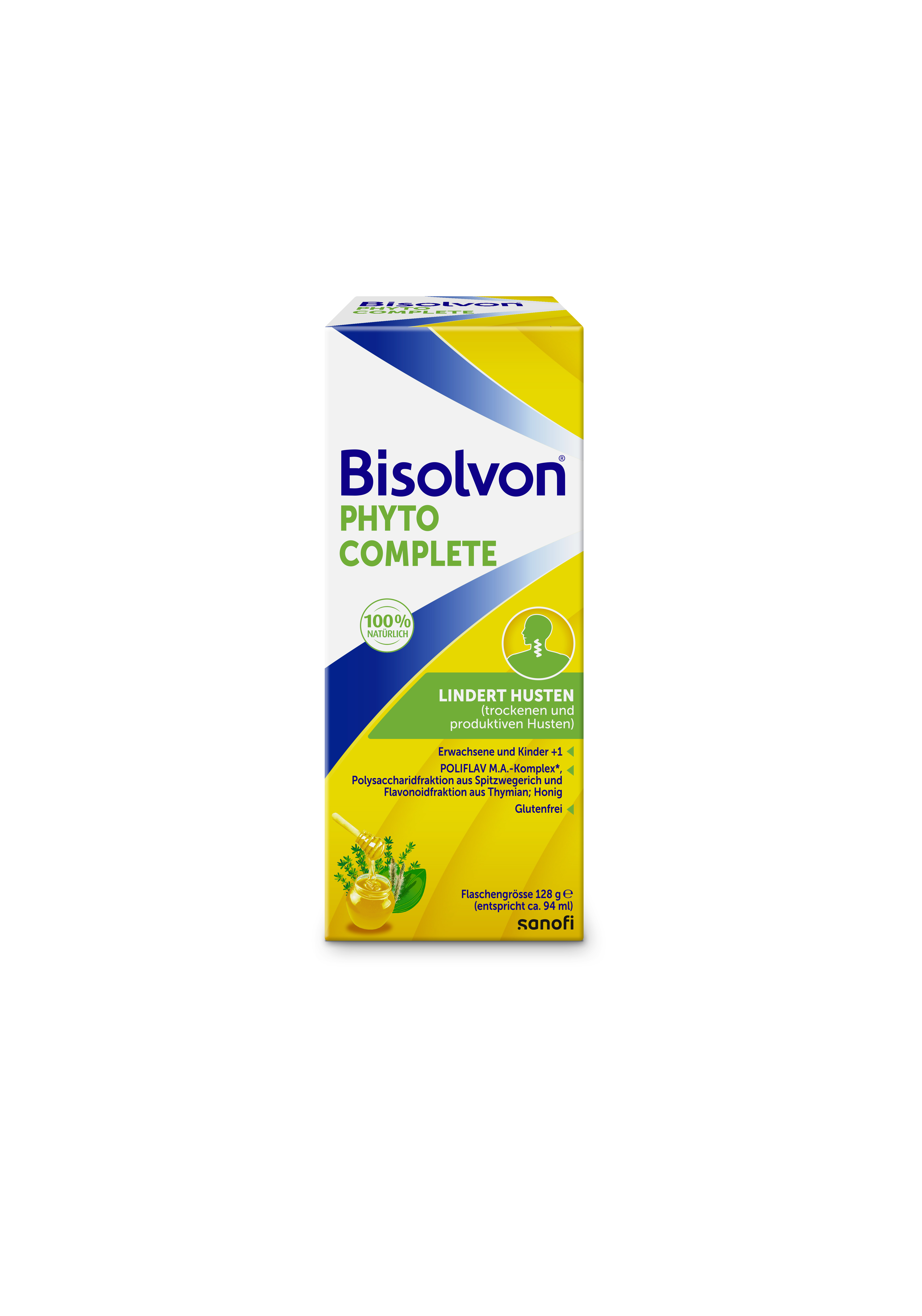 Bisolvon Phyto Complete Hustensirup<br>94 ml, Flasche, Sirup
