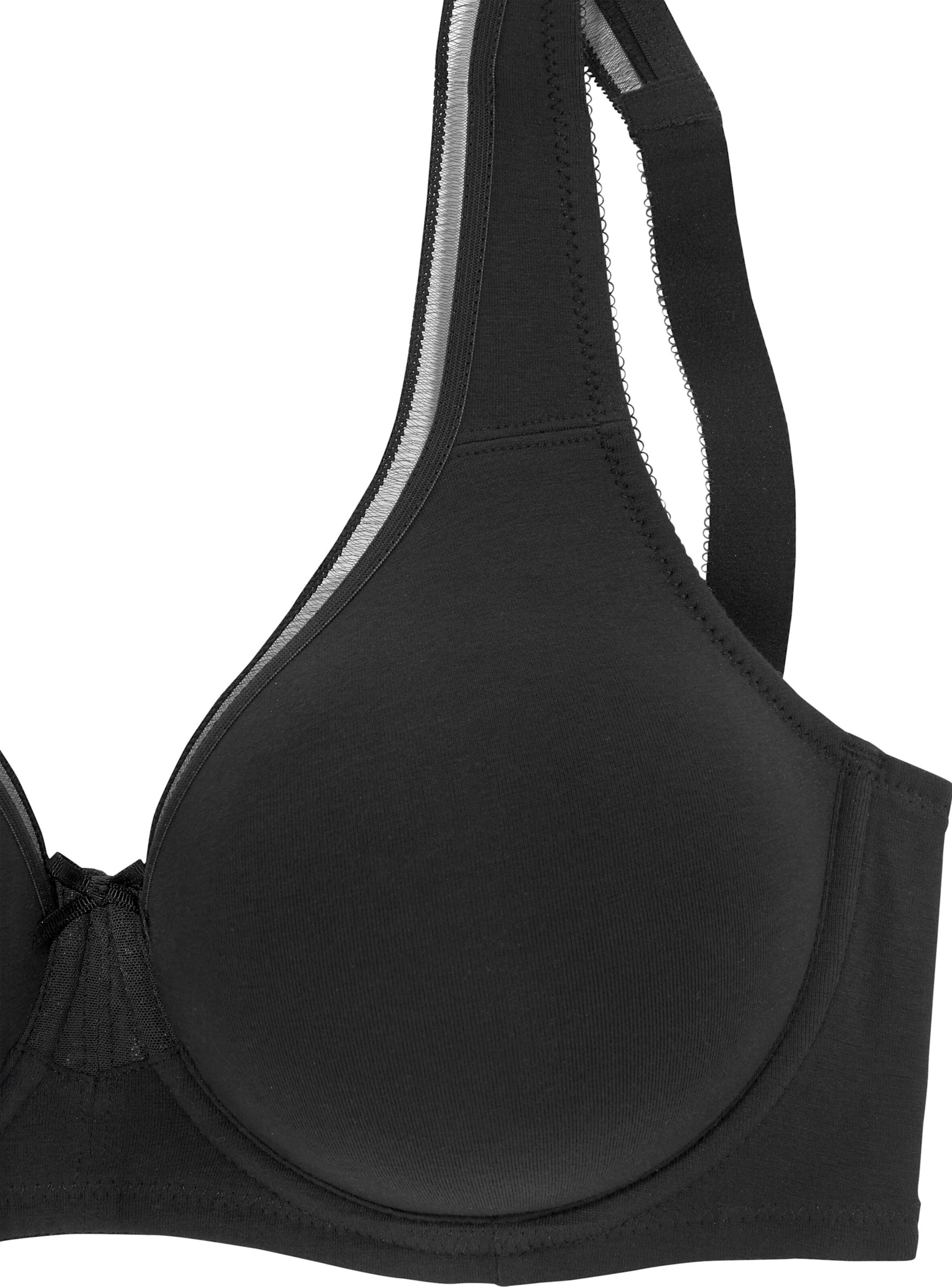 petite fleur Minimizer-BH in schwarz+weiß
