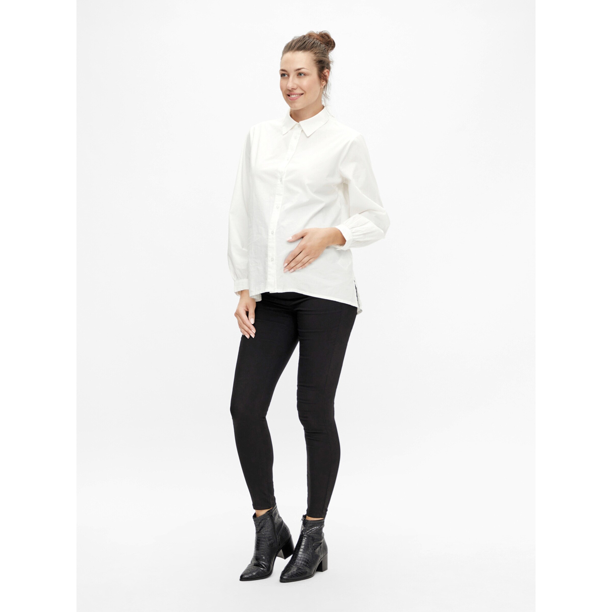 MAMALICIOUS® Umstands-Hose Lucy Black denim
