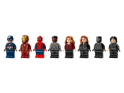 LEGO Captain America: Civil War actiescène (76314)