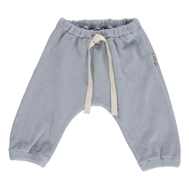 Poudre Organic Pantalon Cannelle Eponge | Bleu gris