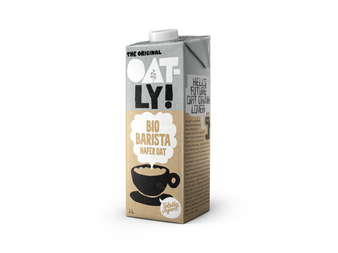 BEBIDA AVEIA OATLY BARISTA BIO 1LT