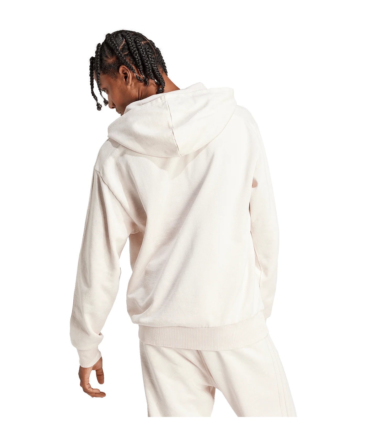 adidas ALL SZN Fleece Washed Hoody Rosa