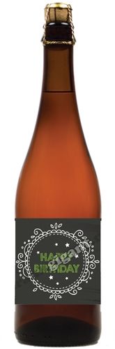 Happy Birthday Blond Bier 75 cl