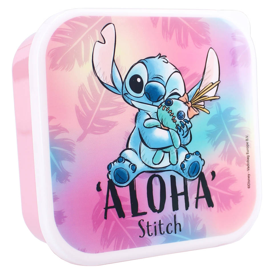 Disney Stitch Fresh Bites 3-in-1 snackbox set