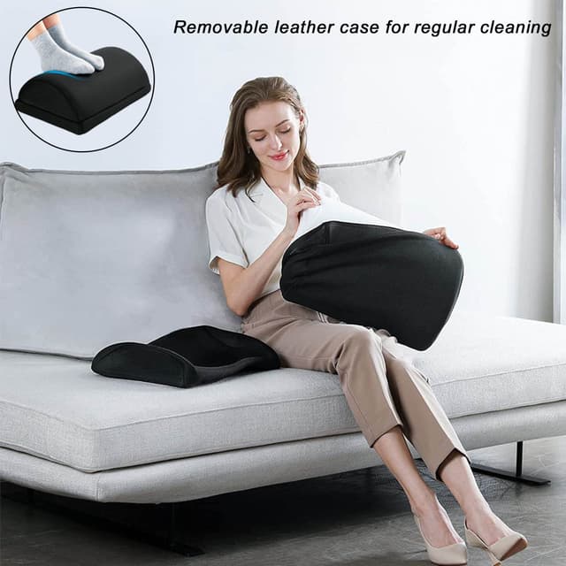 Taburet med memory foam multifunktionel ergonomisk