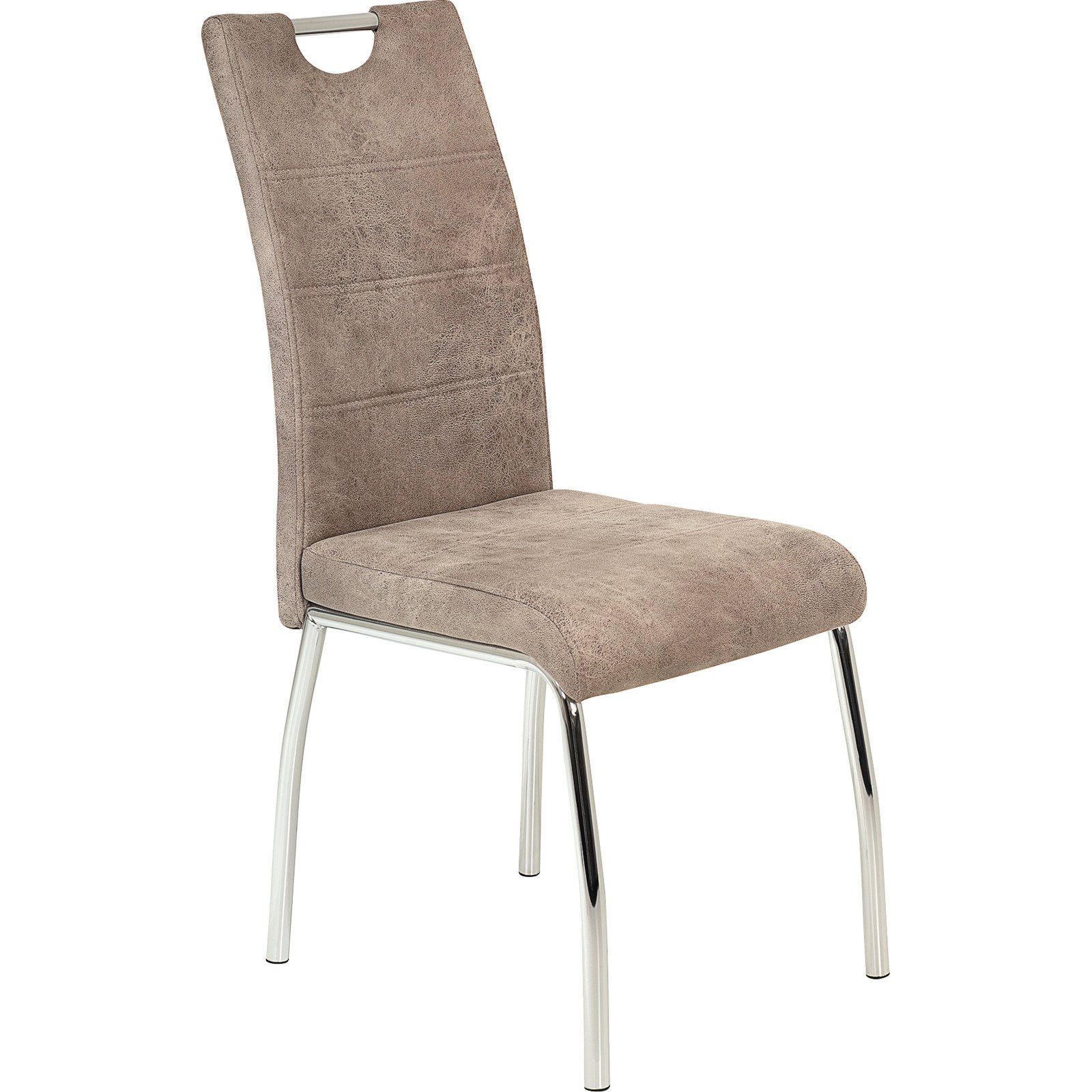 Polsterstuhl Susi Microfaser beige