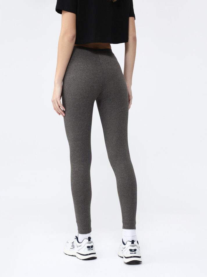 Conjunto de 2 Leggings Compridas - Cinza Antracite