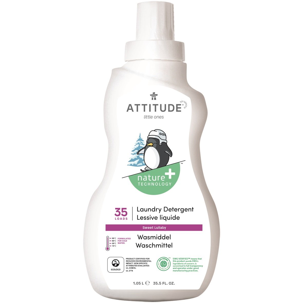 Attitude Home Little Ones Wasmiddel Sweet Lullaby (1050 ml)