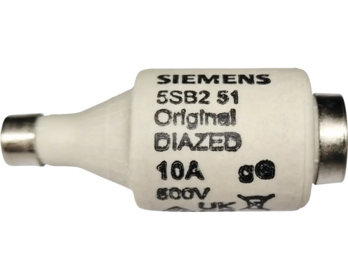 Diazed zekering, zekeringelement 10A E27 D II, 5 stuks