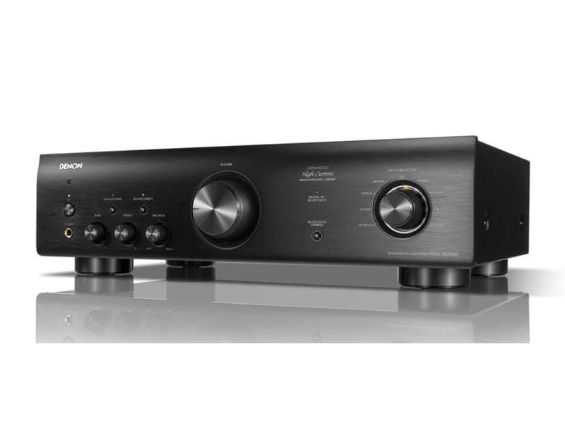 Denon Stereo-Verstärker PMA-600NE Schwarz; Silber Vollverstärker mit 70W Leistung pro Kanal und Bluetooth-Unterstützung