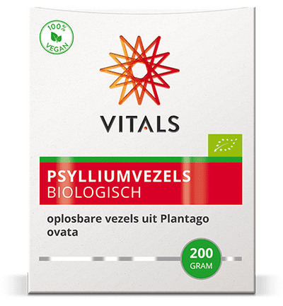 Vitals Psylliumvezels Bio (200 gr)